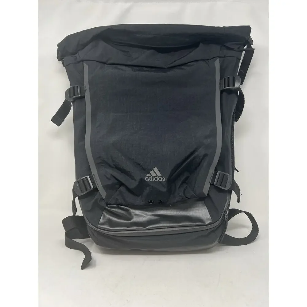 ADIDAS 4CMTE AC Rolltop Backpack‎ Black EUC